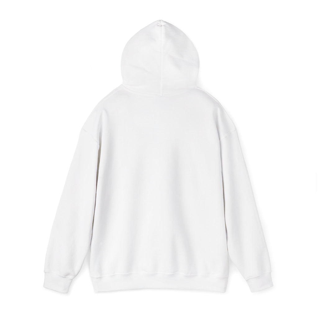 Classic White Hoodie - Minimal Embroidered Logo Pullover