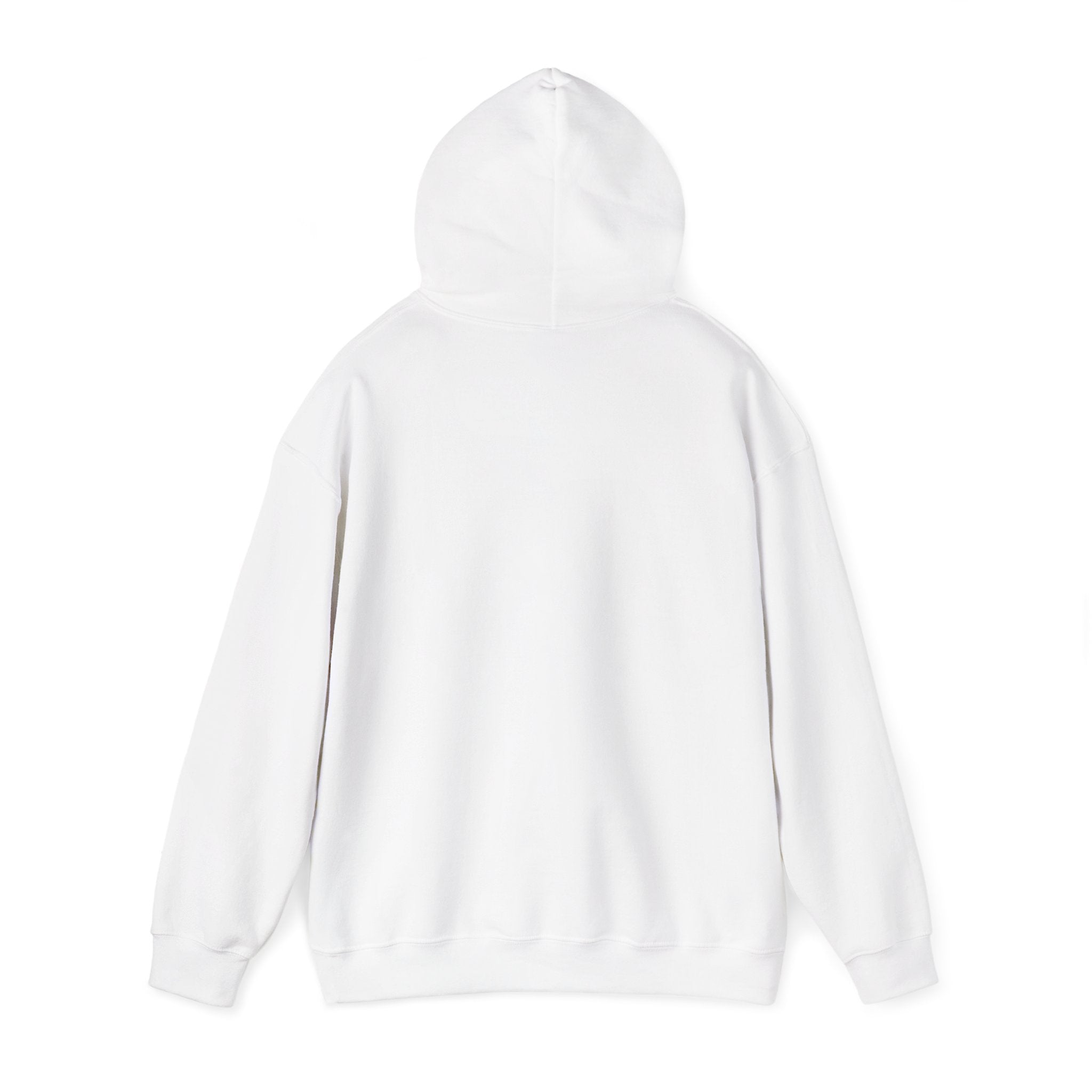 Classic White Hoodie - Minimal Embroidered Logo Pullover
