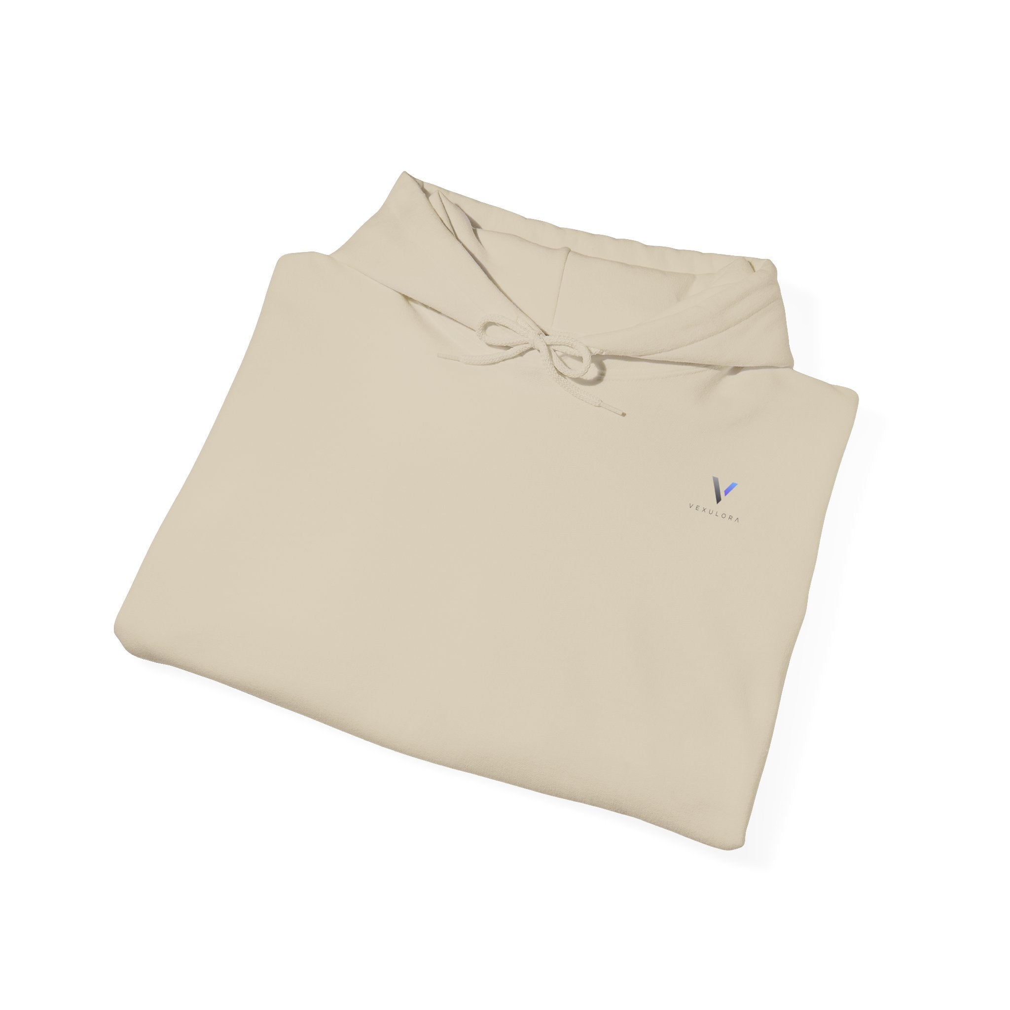 Classic White Hoodie - Minimal Embroidered Logo Pullover