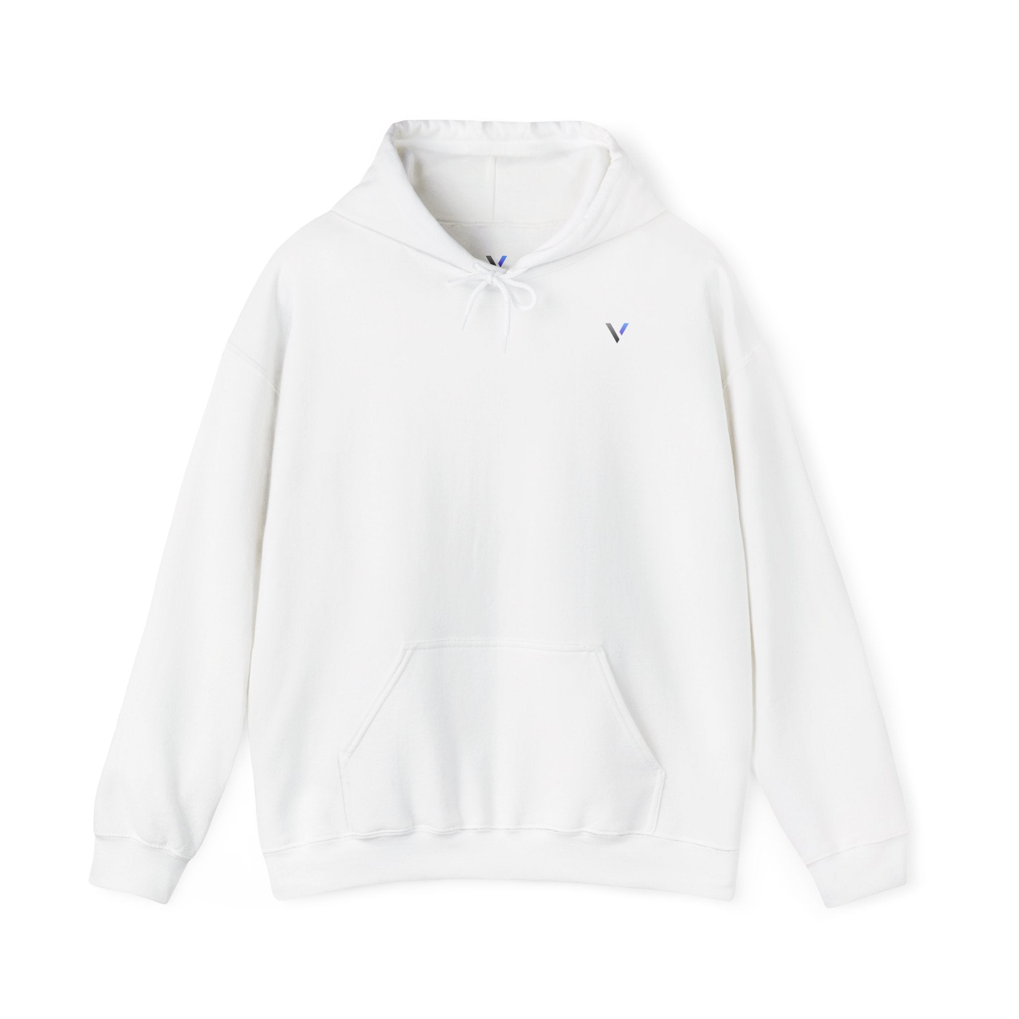 Minimal White Hoodie