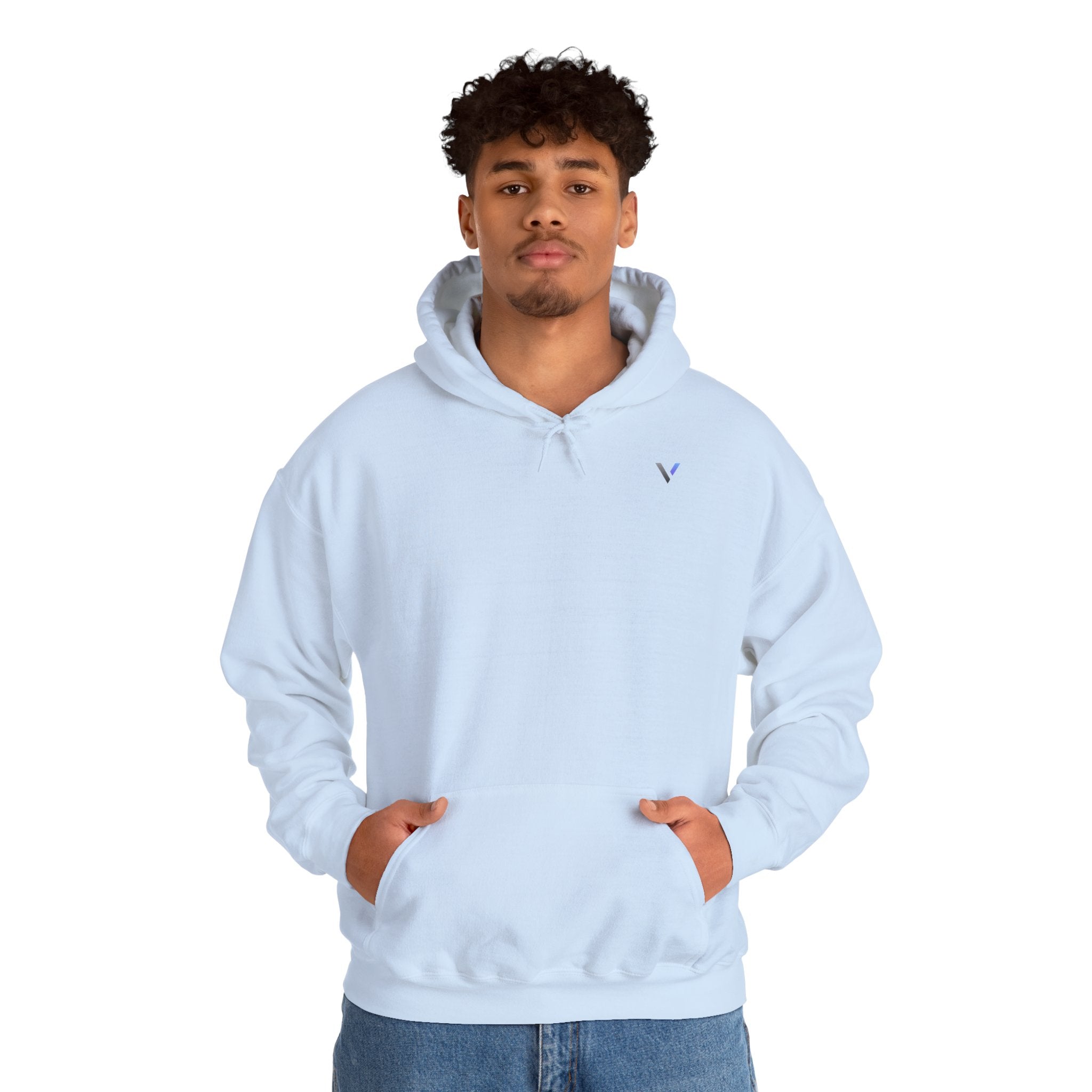 Minimal White Hoodie