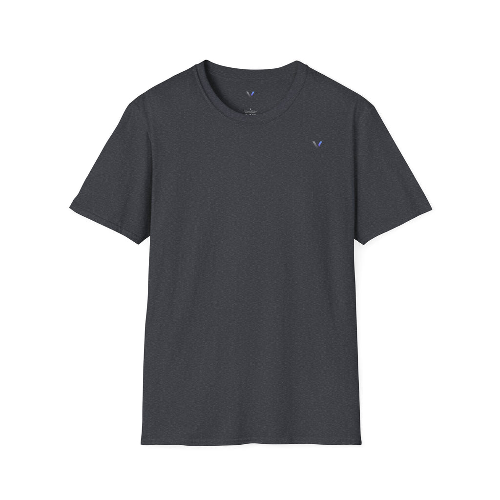 Minimal Tiny 'V' Tee – Casual Everyday White T-Shirt