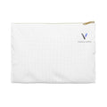 Vexulora Branded Accessory Pouch – Minimal Cosmetic & Tech Organizer