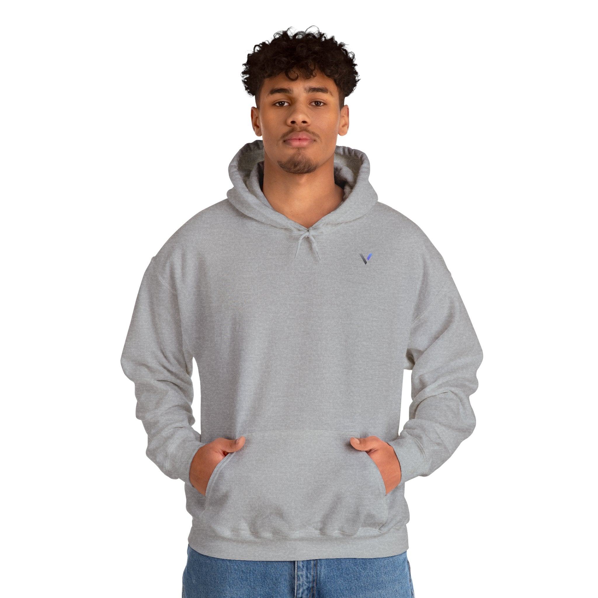 Minimal White Hoodie