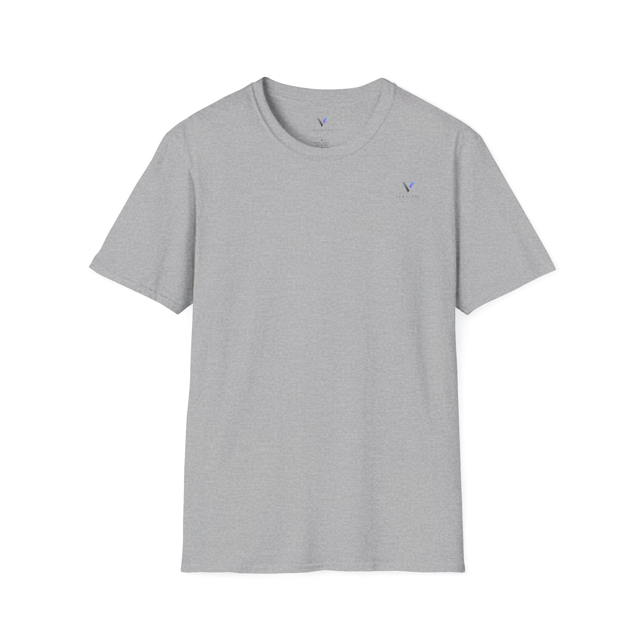 Minimal Tiny 'V' Tee – Casual Everyday White T-Shirt