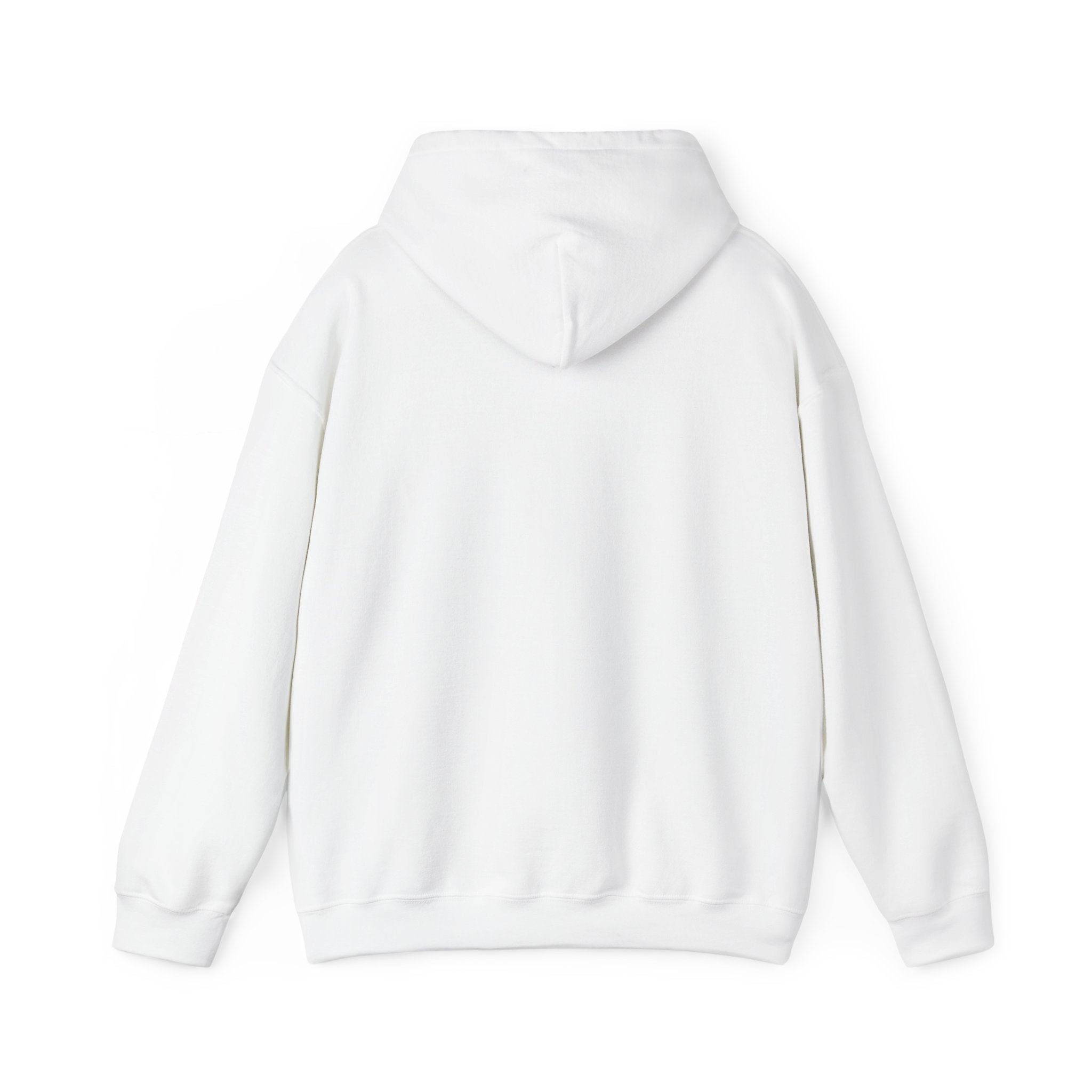 Classic White Hoodie - Minimal Embroidered Logo Pullover