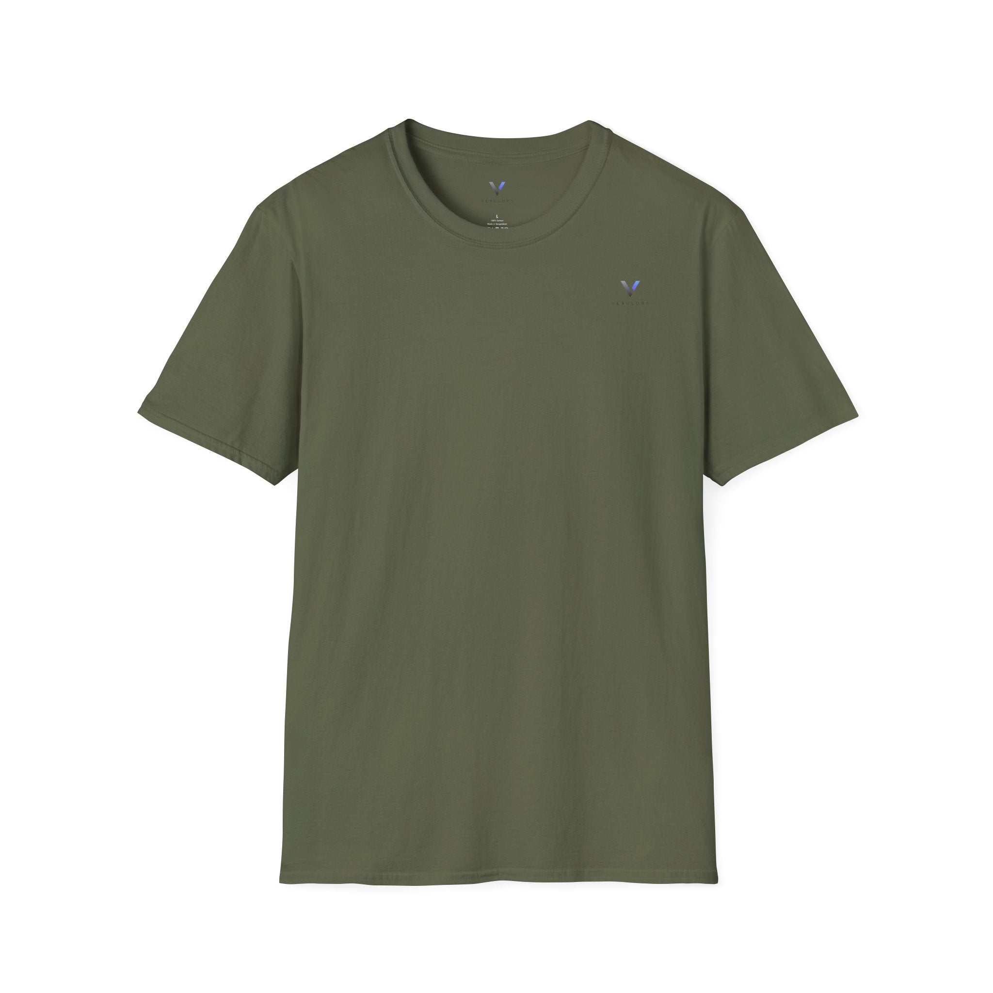 Minimal Tiny 'V' Tee – Casual Everyday White T-Shirt
