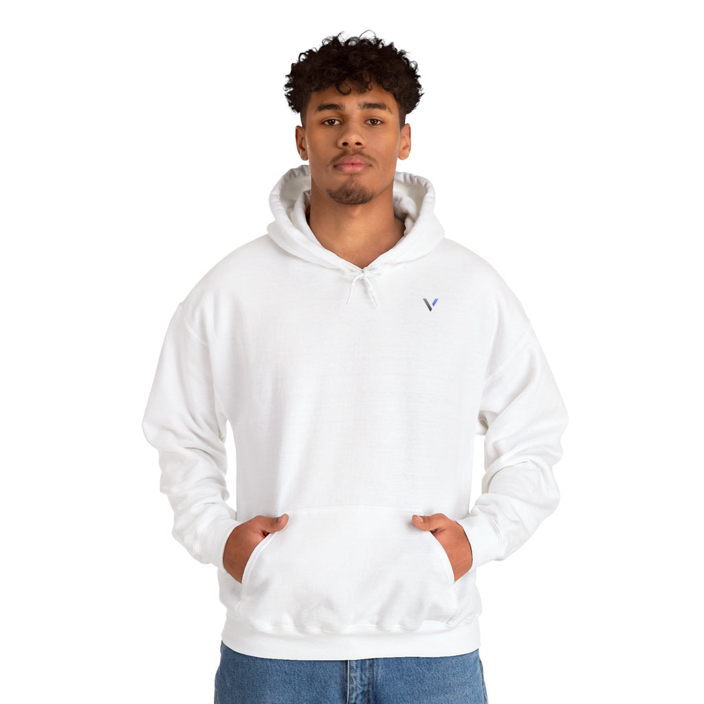 Minimal White Hoodie