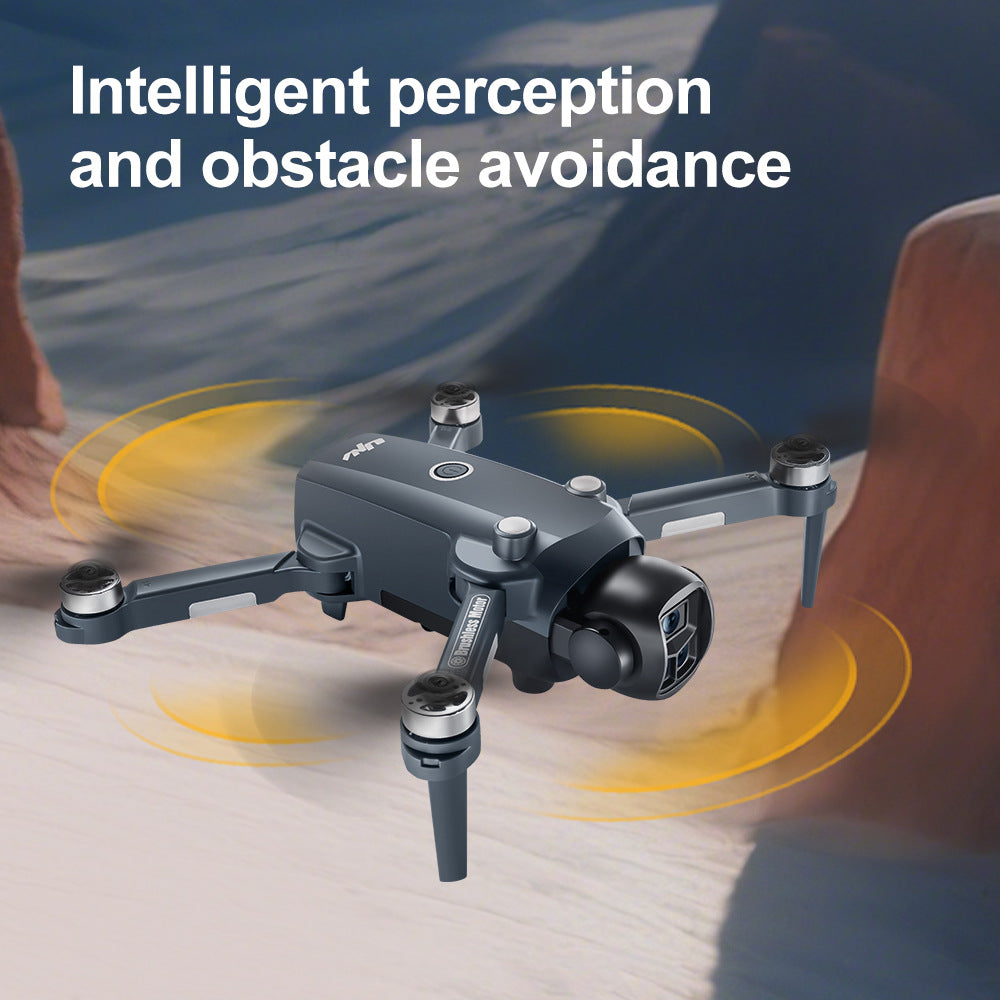 Drone with Triple Cameras, Screen, Optical Flow Positioning, 8K HD Aerial Photography, Obstacle Avoidance Flying Device