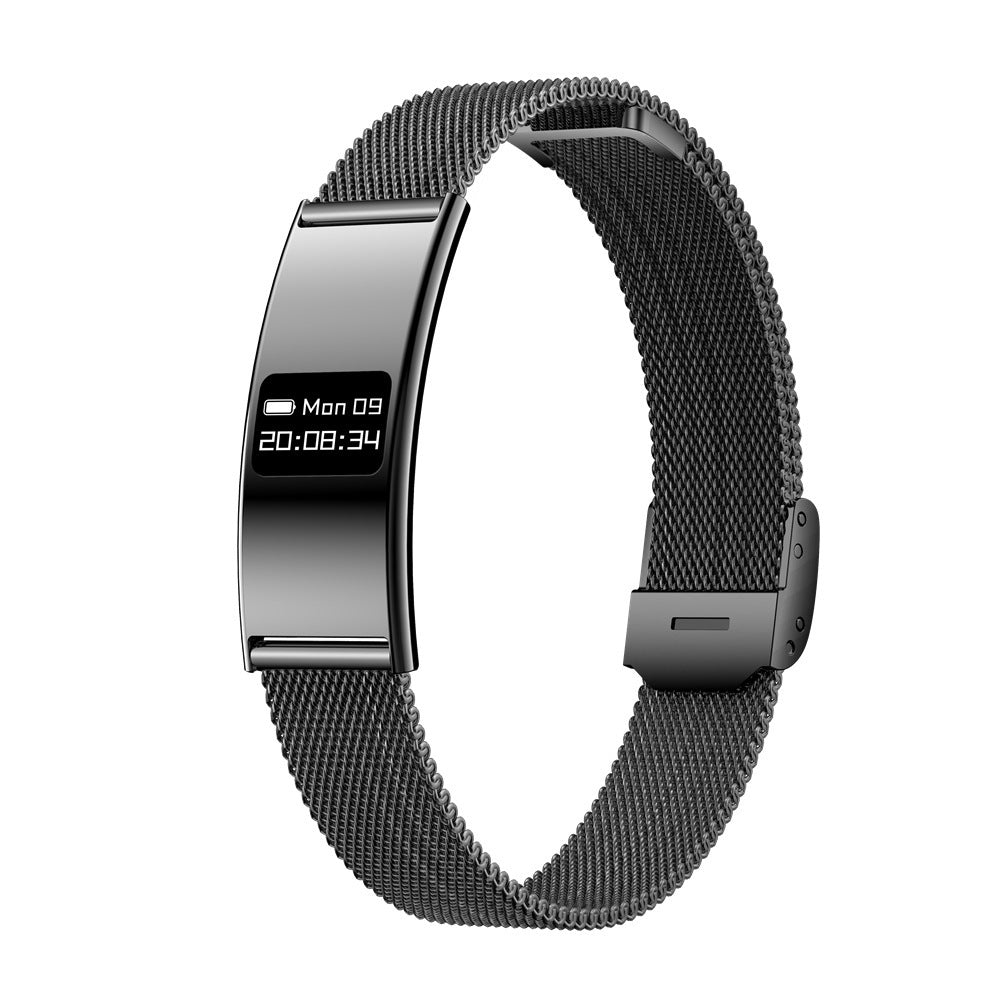 B8 Smart Bracelet, Ultra-Thin Sports Band with Heart Rate, Blood Oxygen, Sleep & Female Menstrual Cycle Health Monitoring