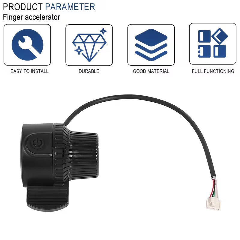 Compatible with KuKirin G2 Throttle，Commuter E-Scooter Thumb Accelerator, Smooth Steady Acceleration, Durable OEM Part
